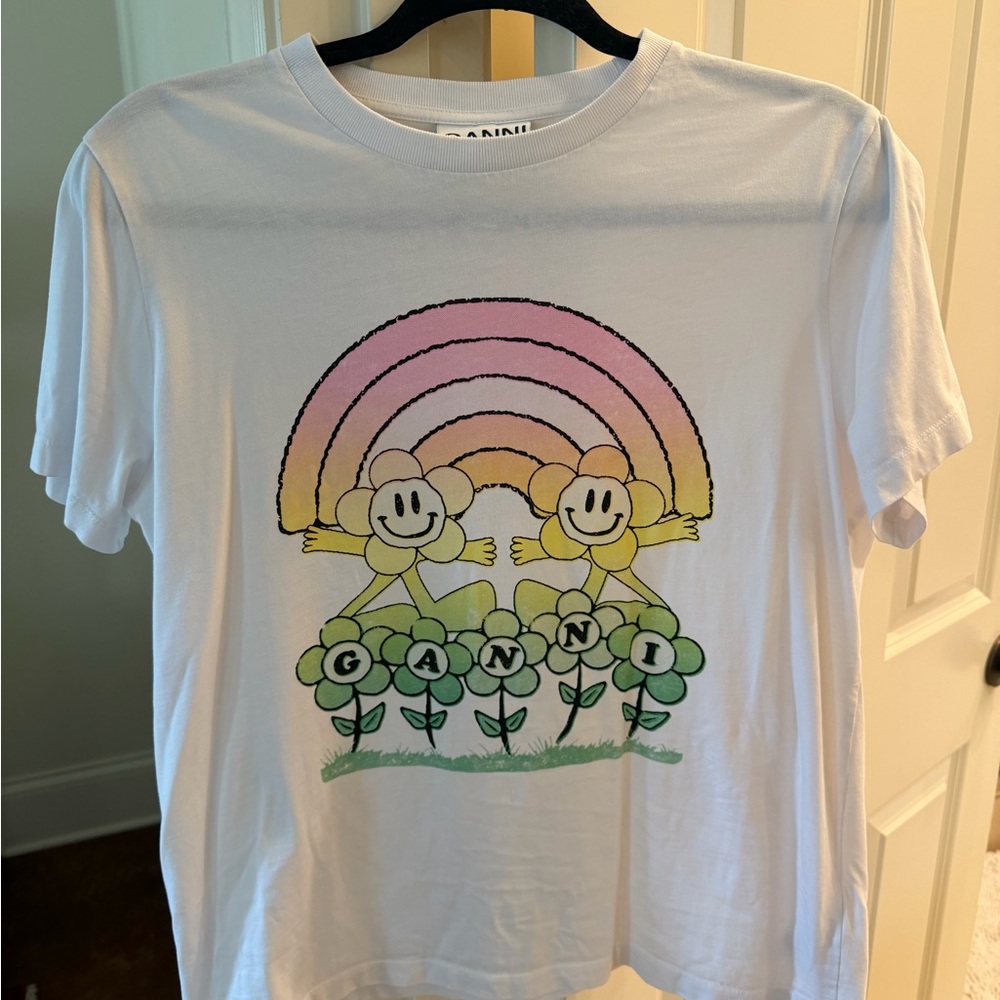 Ganni Rainbow Tee